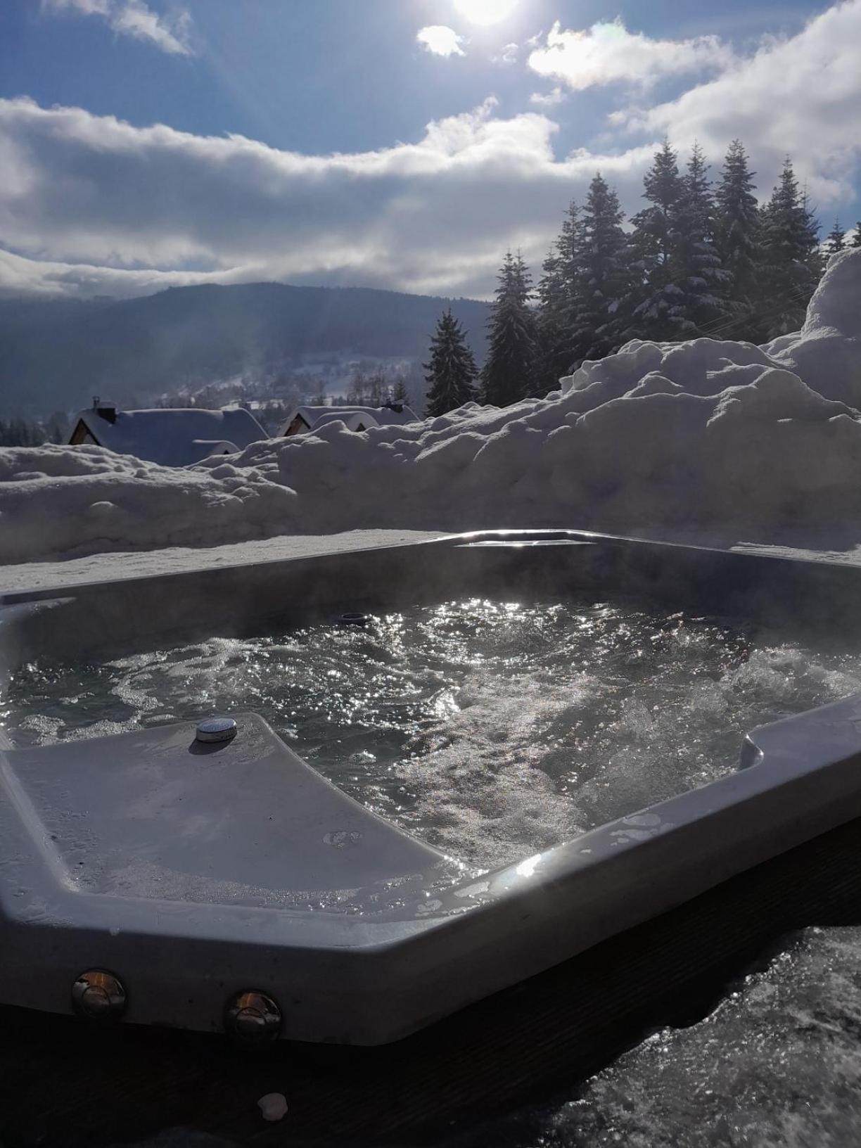 Zawoja Nad Korona Z Jacuzzi Villa ภายนอก รูปภาพ