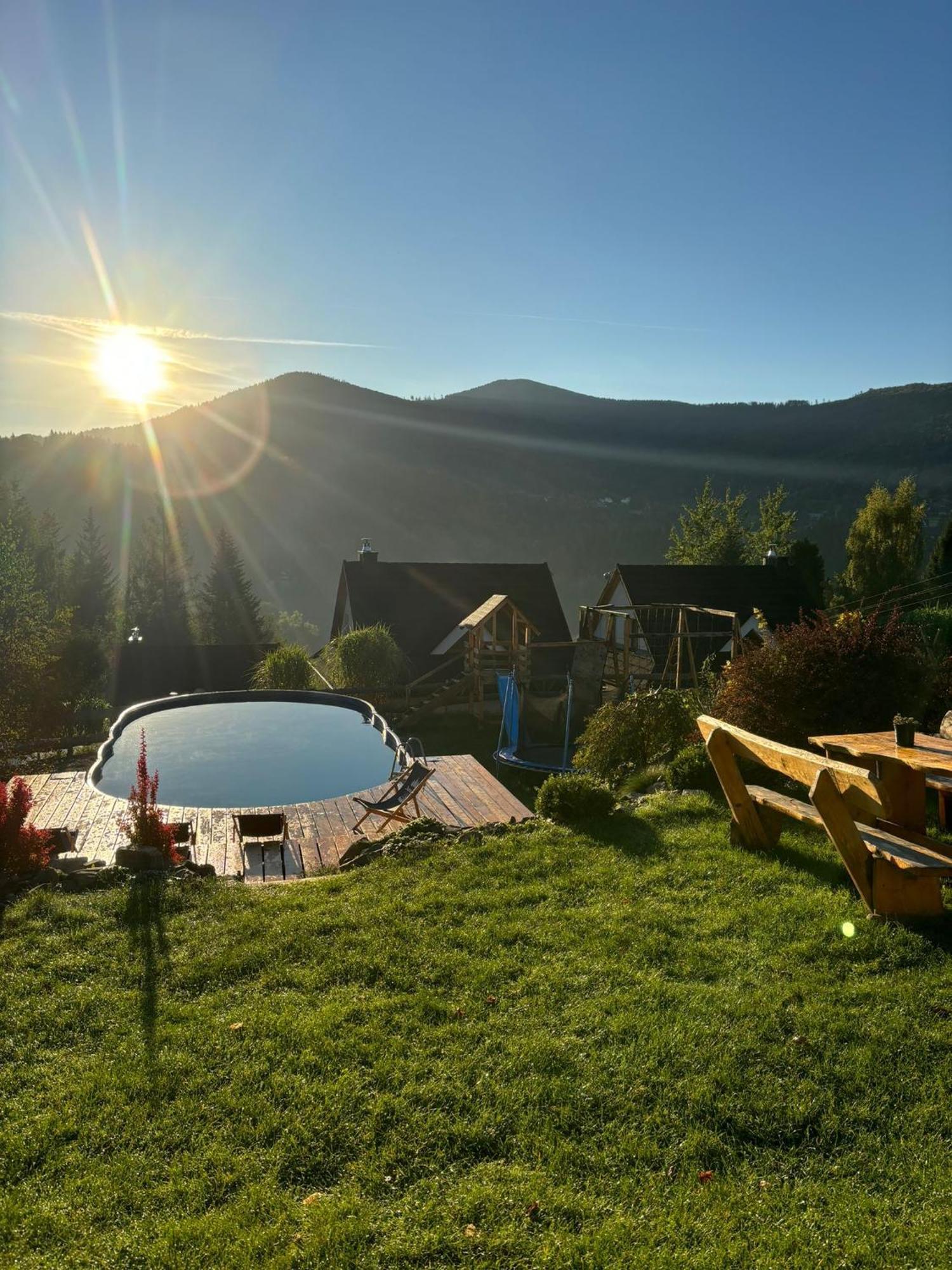 Zawoja Nad Korona Z Jacuzzi Villa ภายนอก รูปภาพ