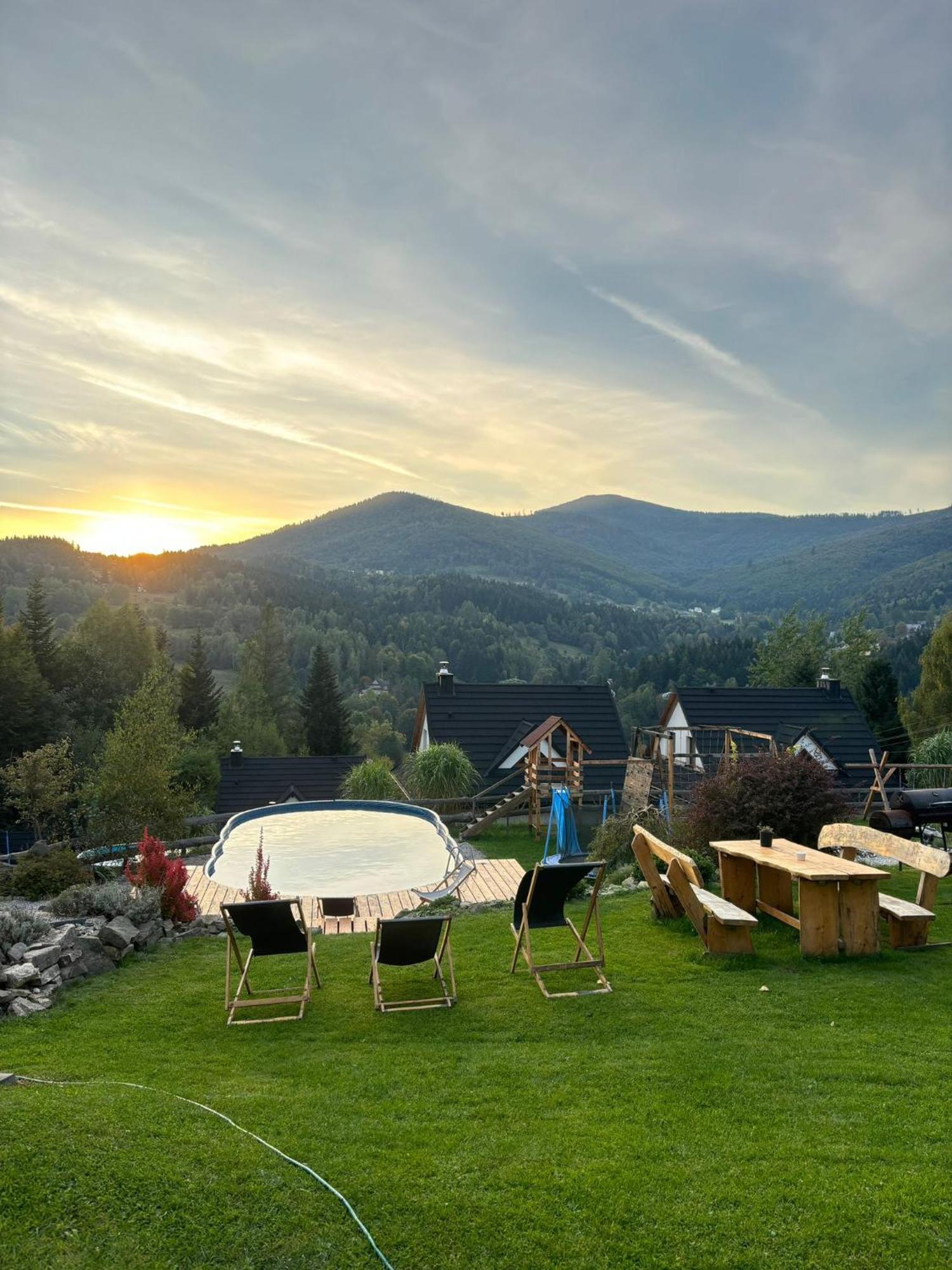 Zawoja Nad Korona Z Jacuzzi Villa ภายนอก รูปภาพ